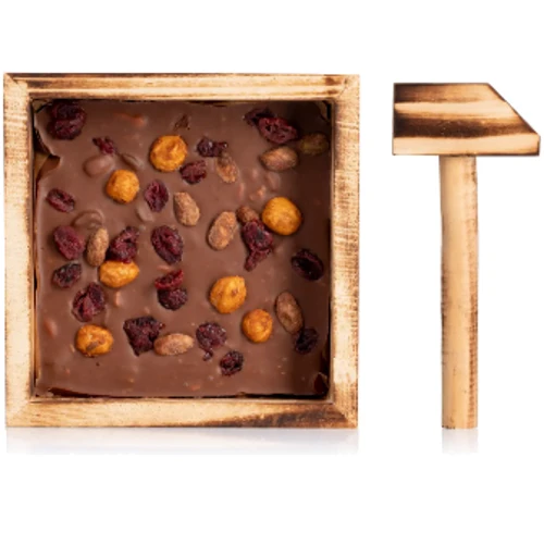 Шоколад молочный Laviva Chocolate "Mini Hаmmer" 33.6 % Milk chocolate 170 г (UA-0001): Вес, г 170