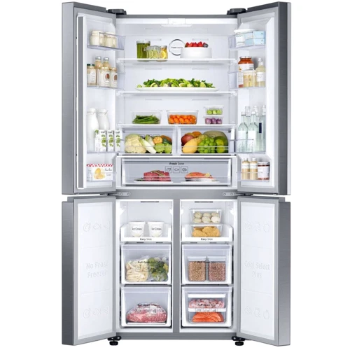Холодильник Side-by-Side Samsung RF50K5920S8: Размеры ВxШxГ, см 192 х 79.5 х 74.5