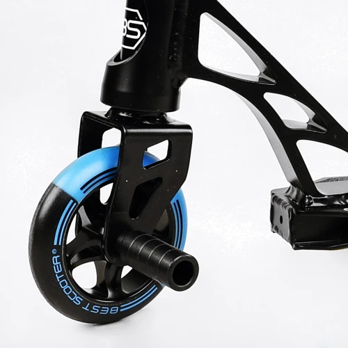 Самокат трюковий Best Scooter Reactor Black and Blue (112770): Тип коліс литі