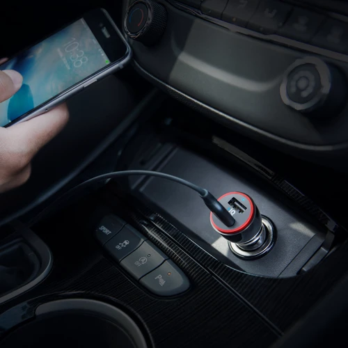 Зарядное устройство ANKER USB Car Charger PowerDrive 2 24W 2xUSB V3 Black (A2310G11): Тип автомобильное