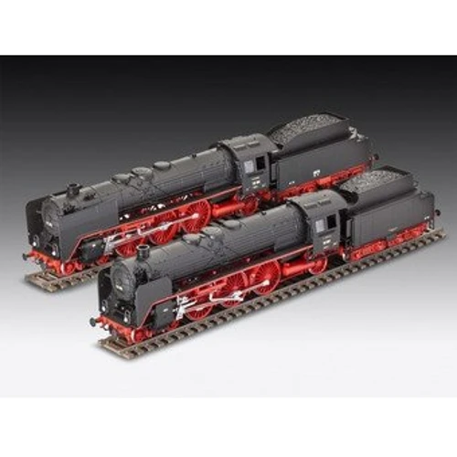 Revell (1:87) Набор локомотивов (1925г.,Германия) Fast Train locomotives BR 01 &BR 02 (02158): Производитель Revell