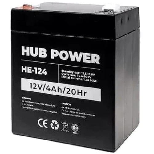 Hub Power 12V 4 Ah (HE-124)