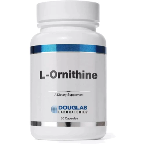 Douglas Laboratories L-Ornithine 500 mg L-орнитин 60 капсул