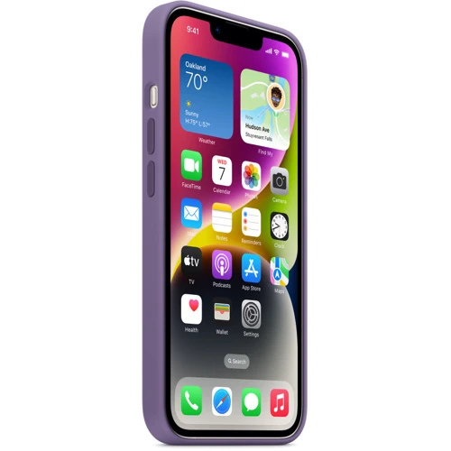 Чехол для iPhone Apple Silicone Case with MagSafe Iris (MQUA3) for iPhone 14 фото 7