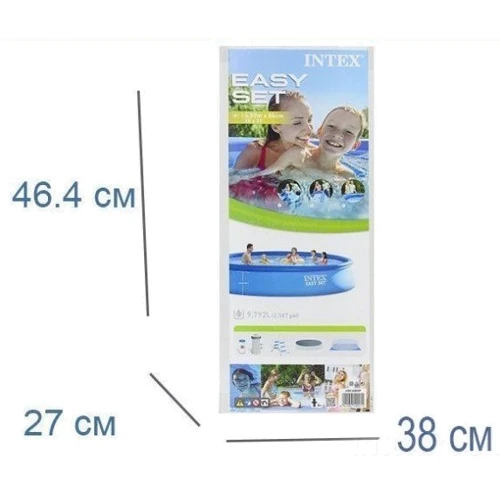 Intex Басейн наливний 28158 Easy Set круглий, 457х84 см, 9792 л, фільтр-насос фото 2