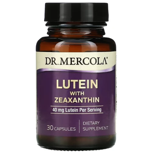 

Dr. Mercola Lutein with Zeaxanthin Лютеин с зеаксантином 40 мг 30 капсул