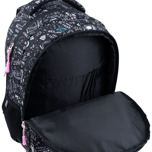 Рюкзак для города и учебы GoPack Education Teens Style GO22-161M-4: Корпус рюкзака Мягкий