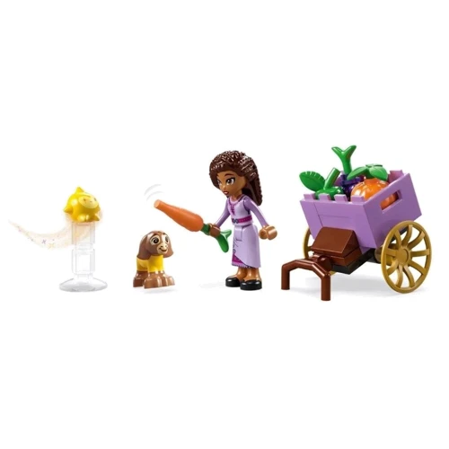 Конструктор LEGO Disney Аша в місті Розас (43223): Кількість деталей, шт. 154