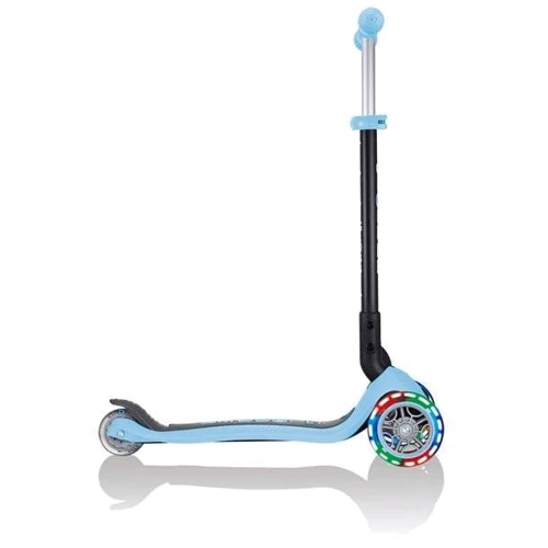Самокат Globber Go Up Foldable Plus Lights Pastel Blue (пастельно-синий) фото 9