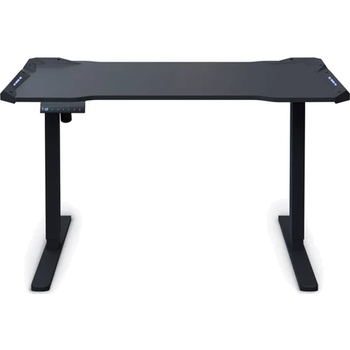 Стіл Mealux PowerDesk Carbon RGB з електрорегулюванням висоти (арт. EVO-201 Carbon/B)