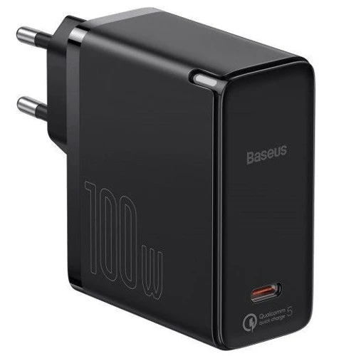 Зарядное устройство Baseus USB-C Wall Charger GaN2 100W Black with USB-C Cable (TZCCGAN-L01)