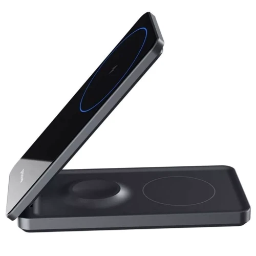 Зарядное устройство Proove Wireless Charger Metal Edge 15W 3in1 Gray: Тип беспроводное