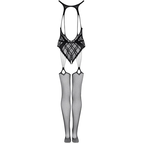 Бодистокинг Obsessive Bodystocking G324 black S/M/L