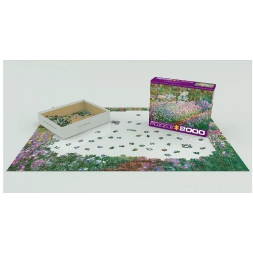 Пазл Eurographics Сад Моне Клод Моне, 2000 елементів (8220-4908): Вид искусство