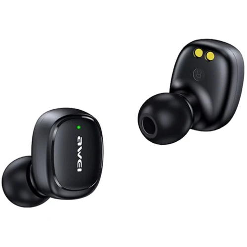 Наушники Awei T13 Pro Black: Тип крепления без креплений