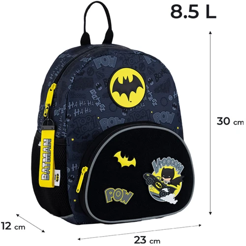 Рюкзак дитячий Kite DC25-2727XS Kids 2727 DC Batman фото 1