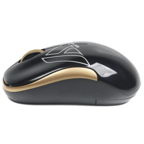 Мышь A4Tech G3-300N Golden (Black+Golden): Эргономика симметричная для левшей