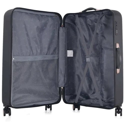 Чемодан Semi Line 28" (L) Black (T5787-3): Тип ручки Телескопическая ручка, Короткая ручка