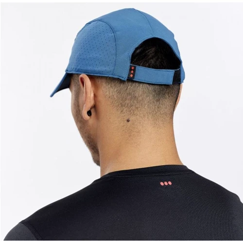 Бейсболка Saucony Outpace Hat синяя (900013-NS) фото 3