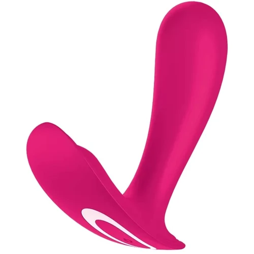 Вибратор с двумя моторами для точки G Satisfyer Top Secret (розовый)