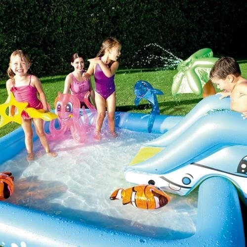 Дитячий басейн Bestway 239х236х86 см 53052 фото 2