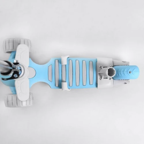 Самокат Best Scooter голубой (B-3047): Материал колес полиуретан