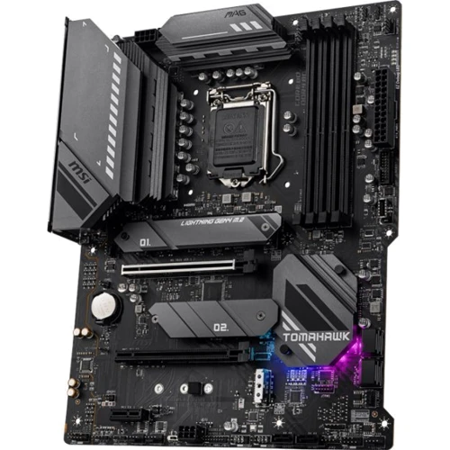 MSI MAG B560 TOMAHAWK WIFI: Оперативна пам'ять 4xDDR4 5066 МГц, до 128 ГБ