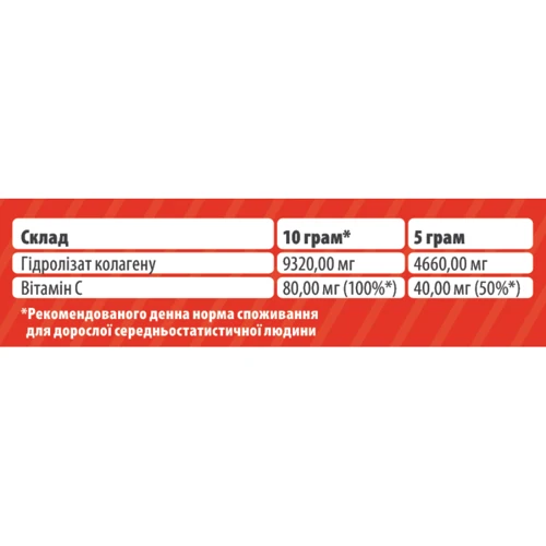 Sporter Collagen Powder 350 g / 35 servings / cherry: Форма выпуска Порошок