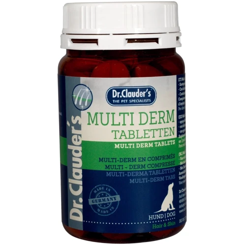 Витаминно-минеральный комплекс Dr.Clauder's Hair & Skin Multi Derm Tablets для кожи и шерсти собак 90 шт. (31601004)
