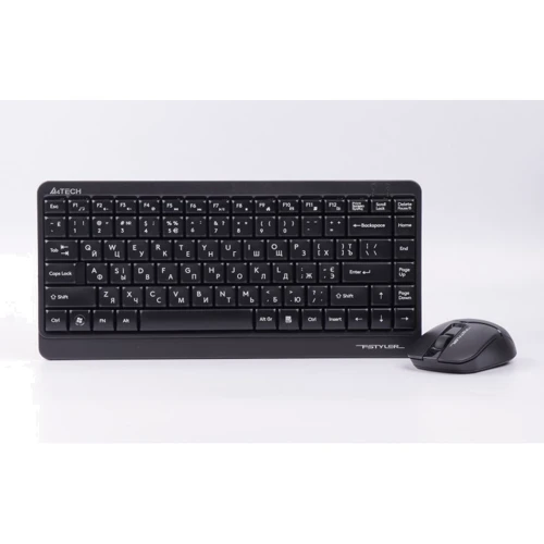 Комплект беспроводной A4Tech Fstyler FG1112S Black: Тип клавиш мембранный