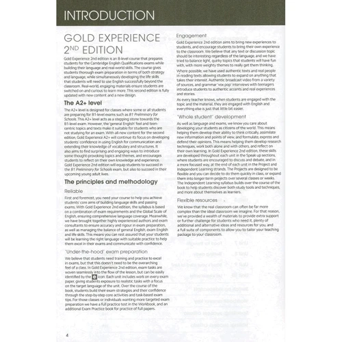 Gold Experience 2nd Edition A2+ Teacher's Book with Online Practice & Online Resources Pack: Виробник Pearson Education