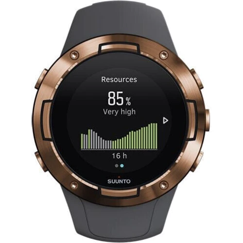 Смарт-часы Suunto 5 Graphite Copper (SS050302000): Сенсорный экран нет