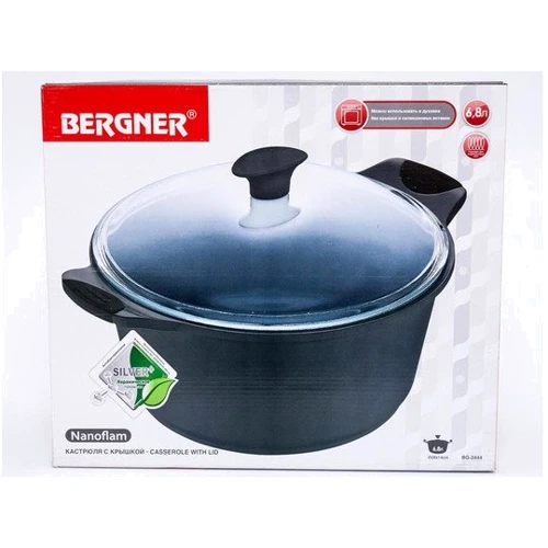 Каструля Каструля Bergner BG 2444 (6.8 л) фото 3