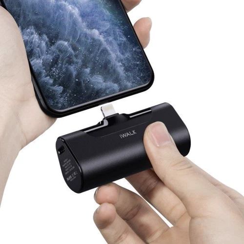 Внешний аккумулятор iWALK Power Bank Link Me 4 4500mAh Lightning Black (DBL4500L): Количество USB нет