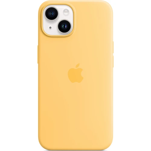 Чехол для iPhone Apple iPhone 14 Silicone Case with MagSafe - Sunglow (MPT23ZE/A)