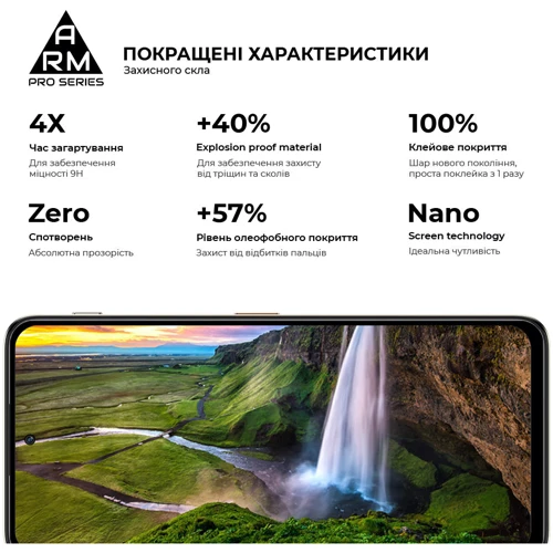 ArmorStandart Tempered Glass Pro Black for ZTE Nubia Focus Pro 5G (ARM78908) фото 5
