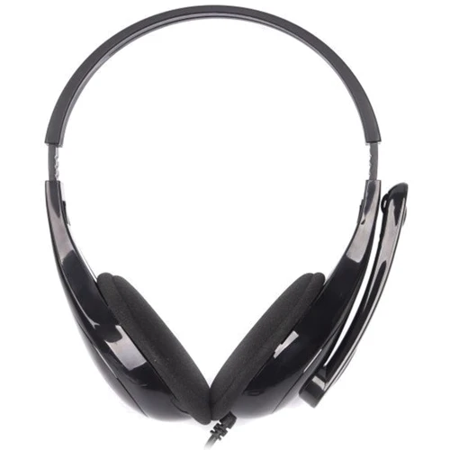 Наушники A4Tech HU-9 Black: Тип крепления оголовные