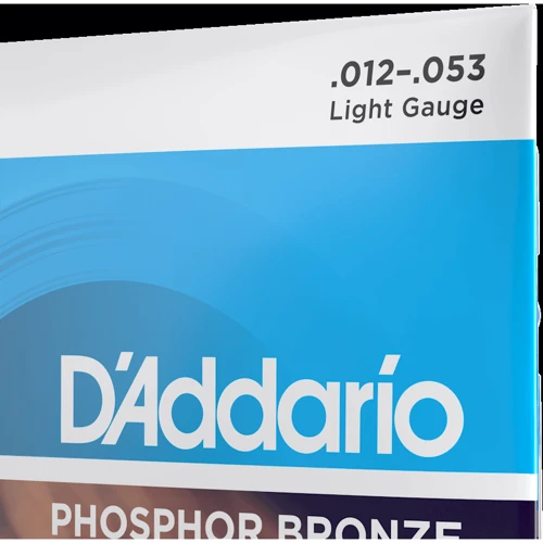 Струна для гитар Струны для акустической гитары D'ADDARIO EJ16 PHOSPHOR BRONZE REGULAR LIGHT (12-53): В комплекте Набор из 6 струн