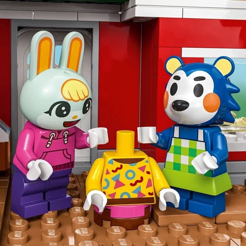 Конструктор LEGO Animal Crossing Магазин одежды, принадлежащий Able Sisters 322 деталей (77055): Количество деталей, шт. 322