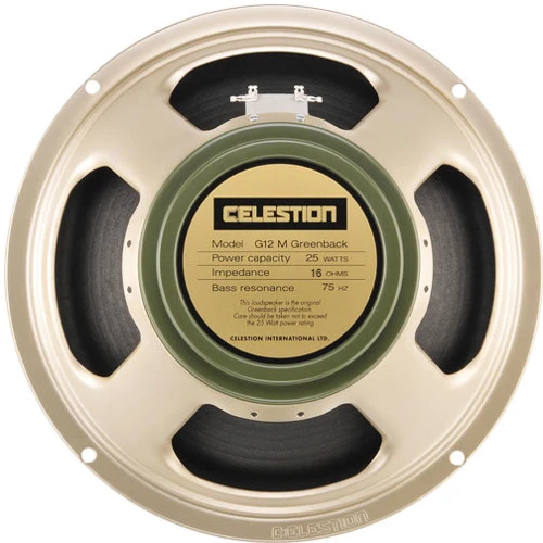 Гитарный динамик CELESTION T1221 G12M Greenback (16Ω)