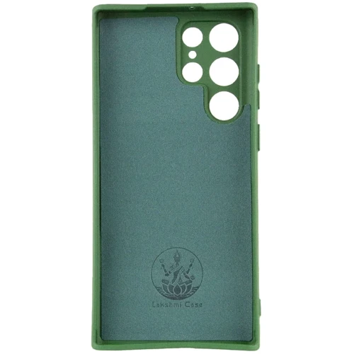 Чохол для телефона Lakshmi Case Silicone Cover Full Camera Dark Green для Samsung S928 Galaxy S24 Ultra: Тип накладка на заднюю часть