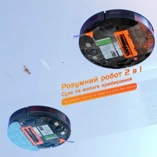 Робот уборщик Kyvol Cybovac E31 Black: Тип для сухой и влажной уборки