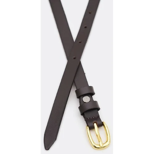 Женский ремень Borsa Leather коричневый (100v1genw46-brown): Пол Женский