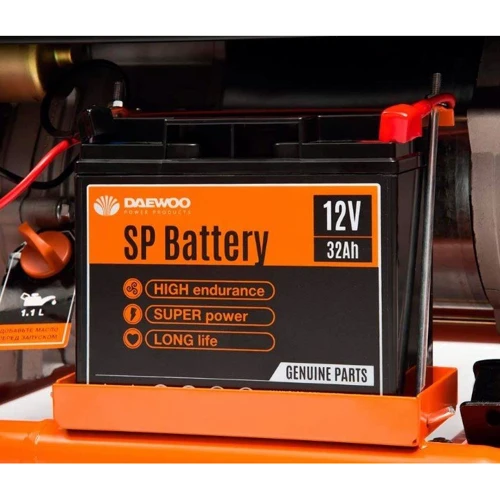 Генератор бензиновый Daewoo GDA 7500DPE-3 6,5kW: Объем двигателя 420 куб.см