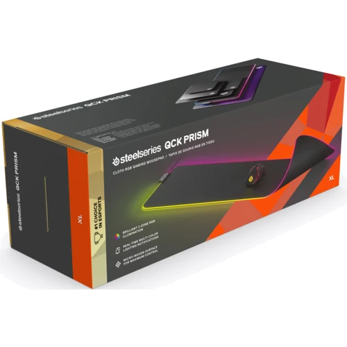 Игровая поверхность STEELSERIES QcK PRISM Cloth XL (63826)