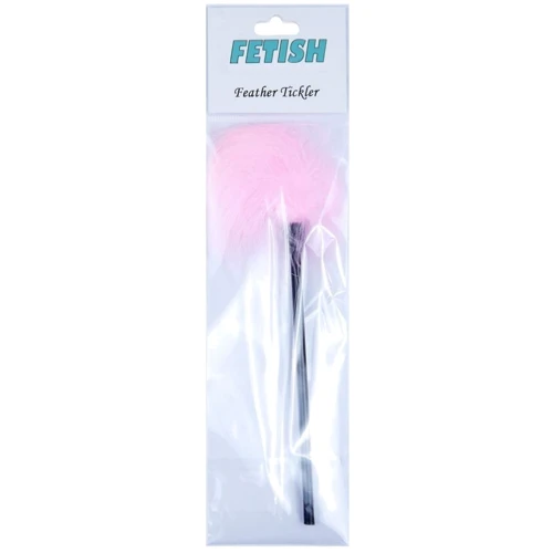 Перышко для ласк BOSS Series Fetish Feather Tickler Pink