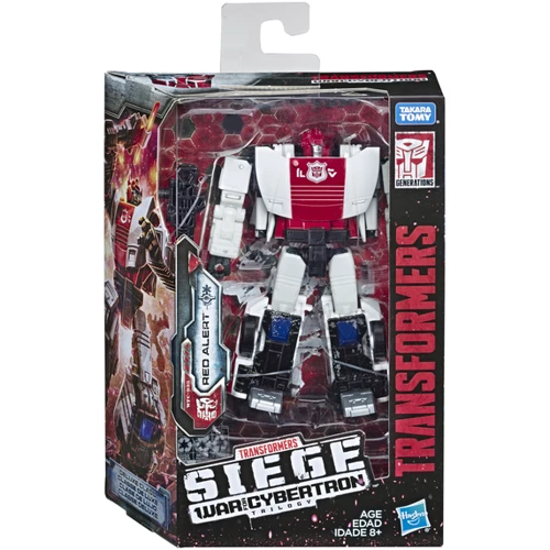 Transformers Hasbro Игрушка Трансформер Дэлюкс TRA Gen WFC Deluxe Red Alert E3432_E4496: Тип игрушки Робот-бластер