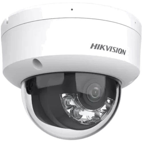 IP-камера відеоспостереження Hikvision Smart Hybrid Light with Microphone DS-2CD1123G2-LIUF (2 MP/4 mm): Тип корпуса купольная