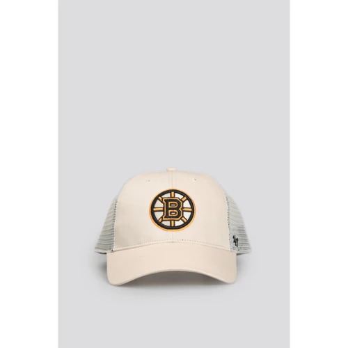 Чоловічі бейсболки 47 Brand Boston Bruins Branson біла (H-BRANS01CTP-NT)
