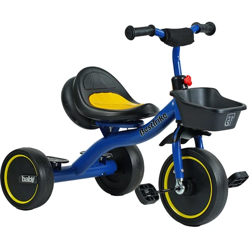 Велосипед трехколесный детский Best Trike сине-черный (EL-62315)